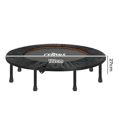 Centra 48 Inch Mini Trampoline Round Exercise Rebounder-2065254288132804610