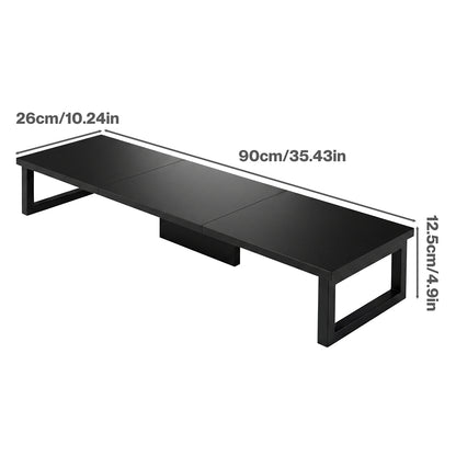 Levede Monitor Stand Dual Screen Riser Computer Monitor Stand Desk Organiser-2072893559429795842