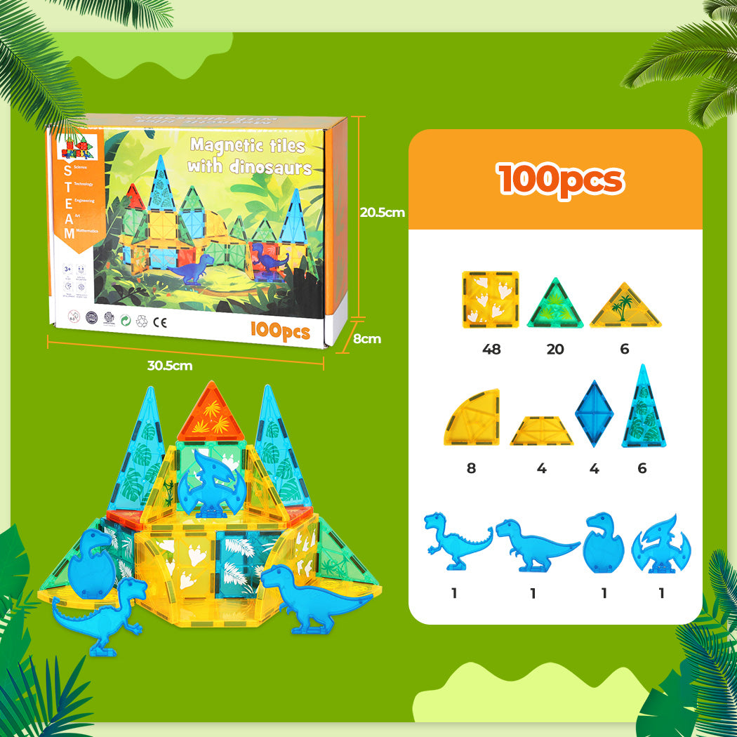 Bopeep Kids Magnetic Tiles Blocks-2065254439844974594