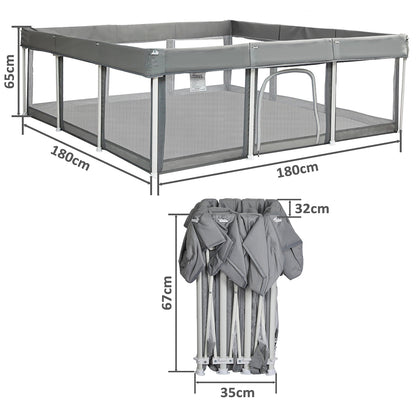 Bopeep Kids Playpen Foldable 180X180-2006732870076469250
