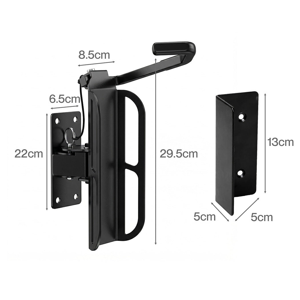 Monvelo Bike Wall Mount Swivel Bike Stand 4 PCS Vertical Rack Garage Apartment-2050056787025072130