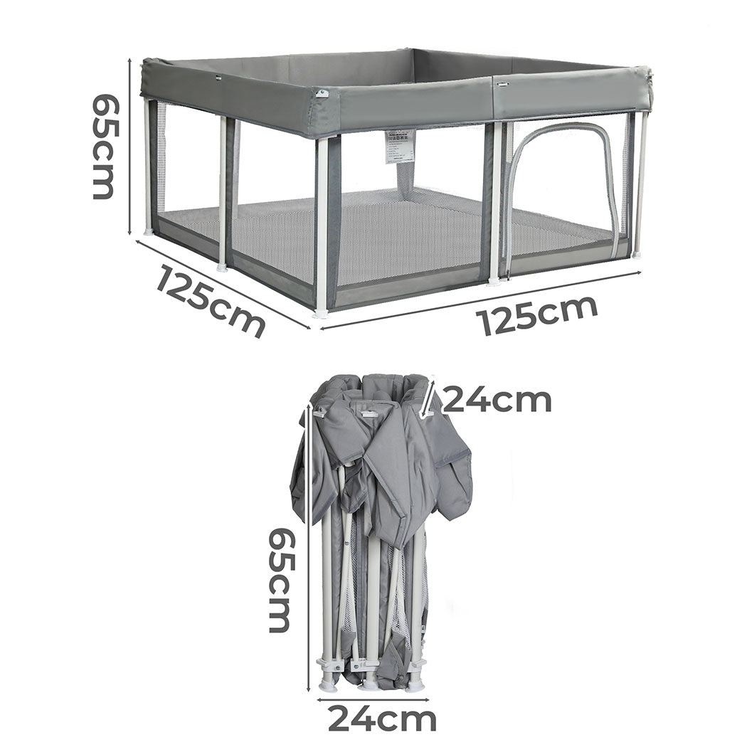 Bopeep Kids Playpen Foldable 125X125-2065254437747822594