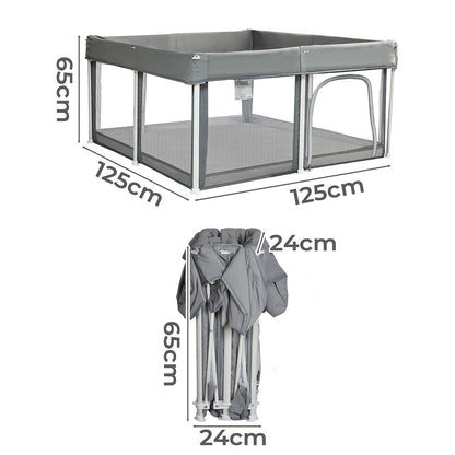 Bopeep Kids Playpen Foldable 125X125-2065254437747822594
