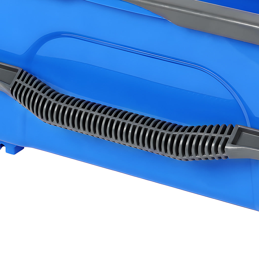 Traderight Window Cleaning Kit With Extendable Pole and Squeegee for Home Blue-2109799593783529476