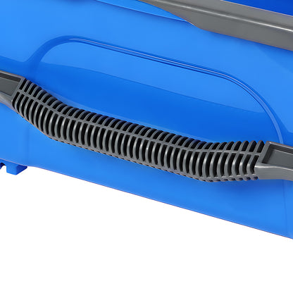 Traderight Window Cleaning Kit With Extendable Pole and Squeegee for Home Blue-2109799593783529476