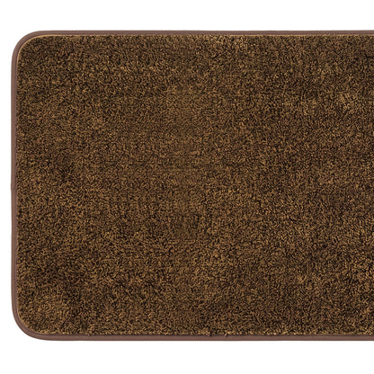 Marlow Door Mat Non Slip Absorbent Washable Pet Friendly for Entrance Brown-2109799592705593348