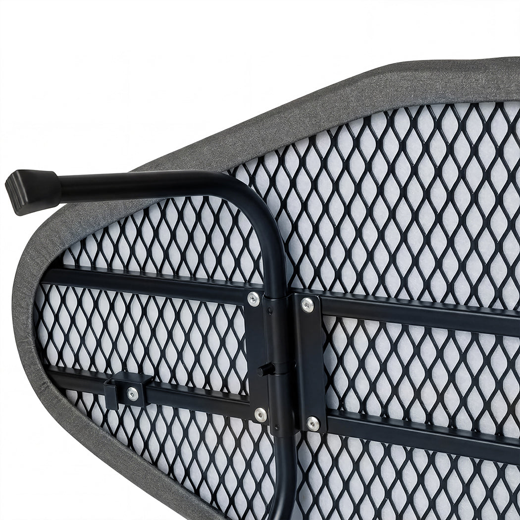 Levede Metal Table Ironing Board Folding Heat Resistant Cover 100% Cotton Pad-2050059021901238275