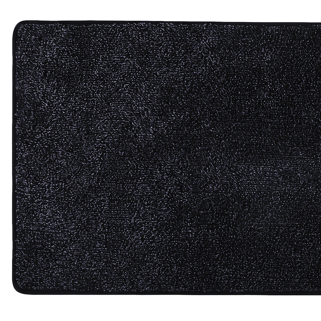 Marlow Door Mat Indoor 90x60cm Non Slip Washable Rug For Front Coal Grey-2109799592898531332