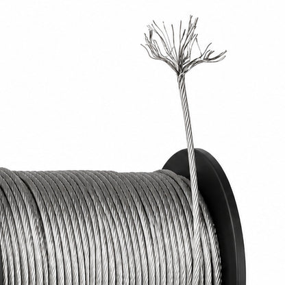Traderight Wire Rope Kit 60M 2mm Stainless Steel Garden for Climbing Plants-2109799594773385220