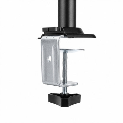 Levede Single Monitor Arm Desk Mount for 13-32 Inch Height Adjustable Black-2100035032906338307