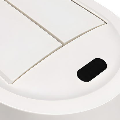 Toque Sensor Rubbish Bin Automatic Touchless 7L Butterfly Lid Bathroom White-2109799595943596036