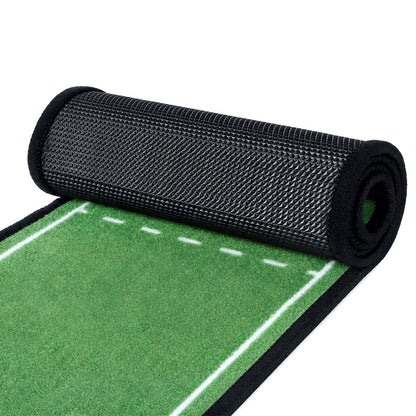 Centra Golf Putting Mat 250cm Nylon Surface 10-Speed Roll Indoor Outdoor Green-2109799593494122500