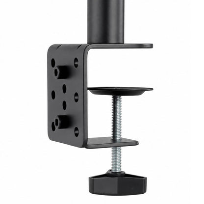 Levede Triple Monitor Arm Stand 10-27" Screens Desk Mount Adjustable Arms Black-2109799600502804484