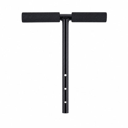 Lambu Lawn Aerator 15-Spike Manual Garden Scarifier Tool Carbon Steel Black-2100035033665507331