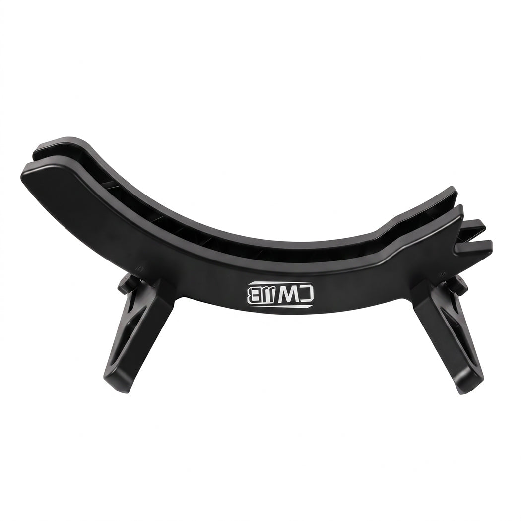 Monvelo Bike Stand Wide ABS Wheel Holder for Garage Indoor Floor Storage Black-2100035001121902595