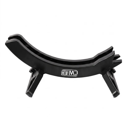 Monvelo Bike Stand Wide ABS Wheel Holder for Garage Indoor Floor Storage Black-2100035001121902595