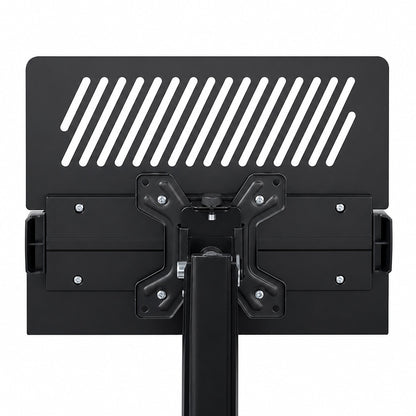 Levede Monitor Arm Tray Mount Laptop Stand Adjustable Rotating for Desk Black-2100035032356884483