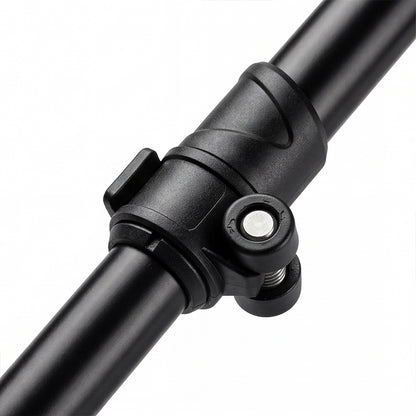 Mountview 2 Pcs Hiking Trekking Poles Walking Stick Adjustable Lightweight Black-2050059022798819332