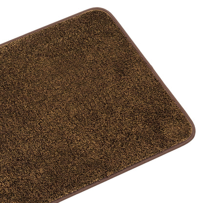 Marlow Door Mat Non Slip Absorbent Washable Pet Friendly for Entrance Brown-2109799592705593349
