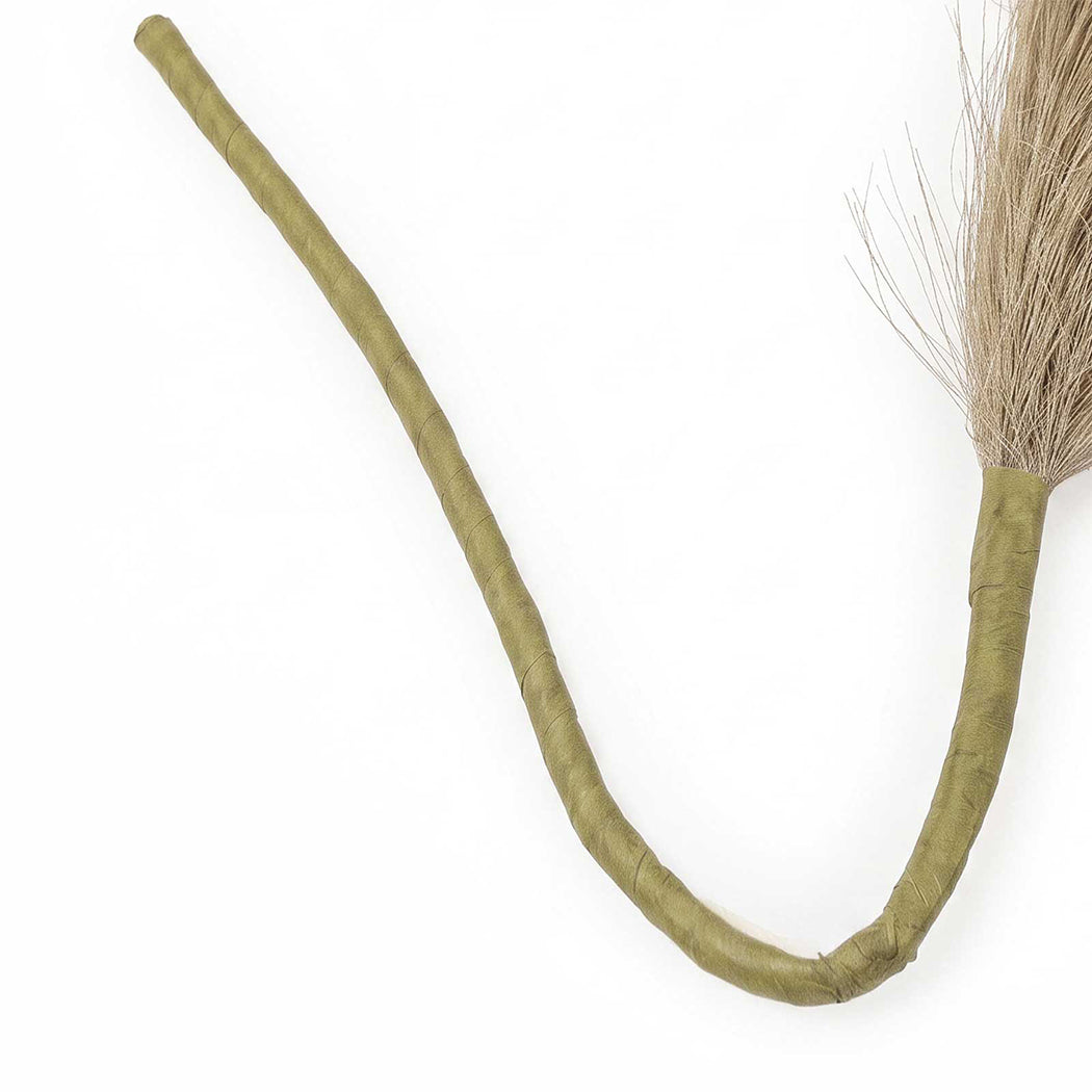 Santaco Pampas Grass Artificial 3Pcs 116cm Fluffy Faux Silk for Vase Brown-2100035034982518788