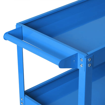 Traderight Tool Cart Trolley Toolbox Blue-2065254473743339524