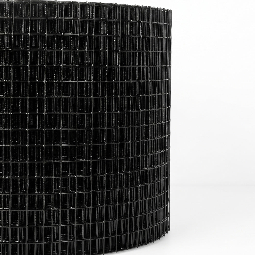 Mountview Solar Panel Bird Mesh PVC Coated 30m Roof Guard for Pigeons Black-2100035035158679556