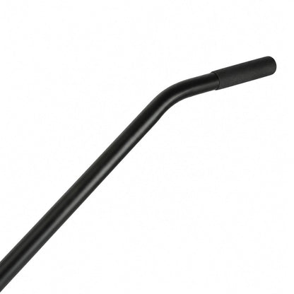 Lambu Lawn Levelling Rake Heavy Duty 75x25cm Steel Head Adjustable Handle Black-2109799600918040581