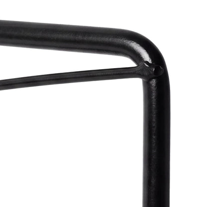 Lambu Garden Fence Panel 5 Pc Q195 Steel Rust Proof Border for Flower Beds Black-2109799601236807685