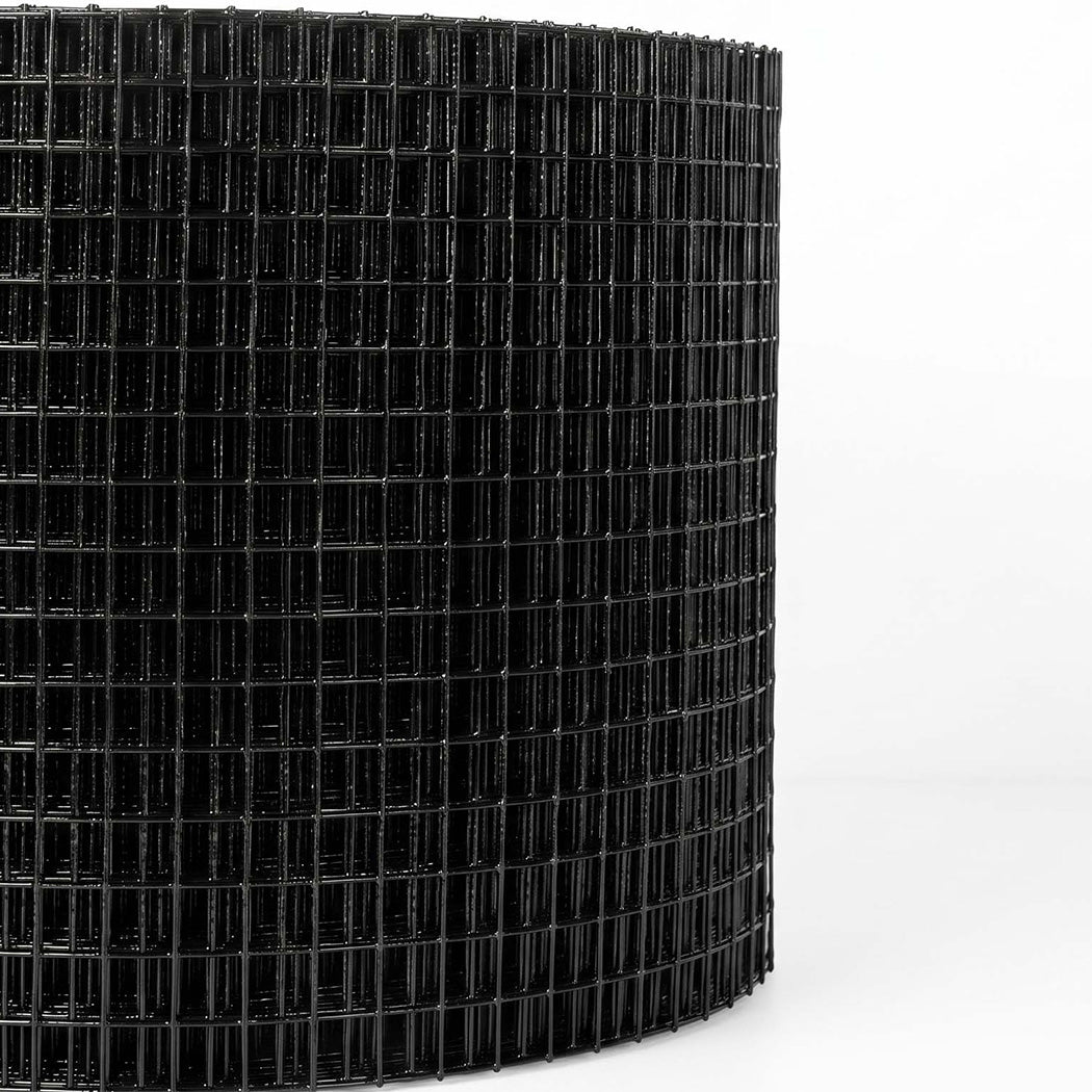 Mountview Bird Proofing Mesh Set PVC 60 Fixing Clips 30m for Solar Panel Black-2100035035343228932