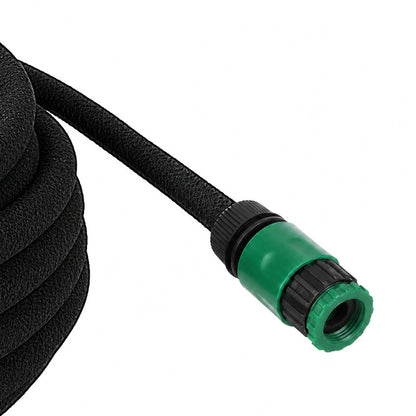 Traderight Soaker Hose 50M Deep Root Watering Even Flow for Garden Beds Black-2100035033468375044