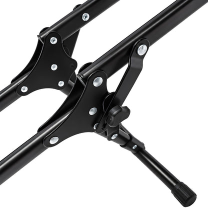 Monvelo Bike Stand Floor Storage Rack Foldable Carbon Steel for 16-29 Inch Black-2109799599093518340