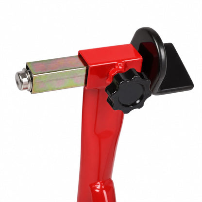 Monvelo Motorcycle Stand Heavy Duty 500KG Carbon Steel Lift Adjustable Fork Red-2100035000937353220