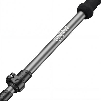 Mountview 2 Pcs Hiking Trekking Poles Walking Stick Adjustable Lightweight Grey-2065254309930602500