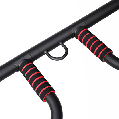 Centra Pull Up Bar Doorway No Drill 200kg Heavy Duty Carbon Steel for Home Black-2109799599676526598