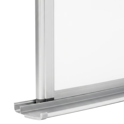 Levede Magnetic Whiteboard Smooth Dry Erase Board with 3 Pens for Office White-2100035036479885317