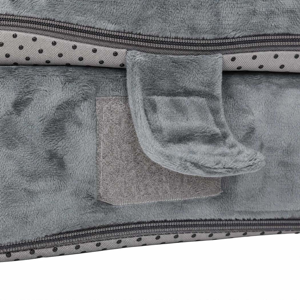 DreamZ Leg Elevation Pillow After Surgery Gel Memory Foam Double Leg Grey-2109799598040748038
