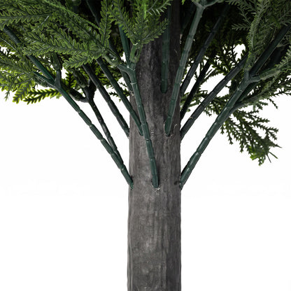 Lambu Artificial Cedar Topiary Balls Set of 2 Ground Spike Patio Garden Green-2109799601123561478
