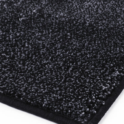 Marlow Door Mat Indoor 80x50cm Non Slip Washable Rug For Front Coal Grey-2109799592802062342