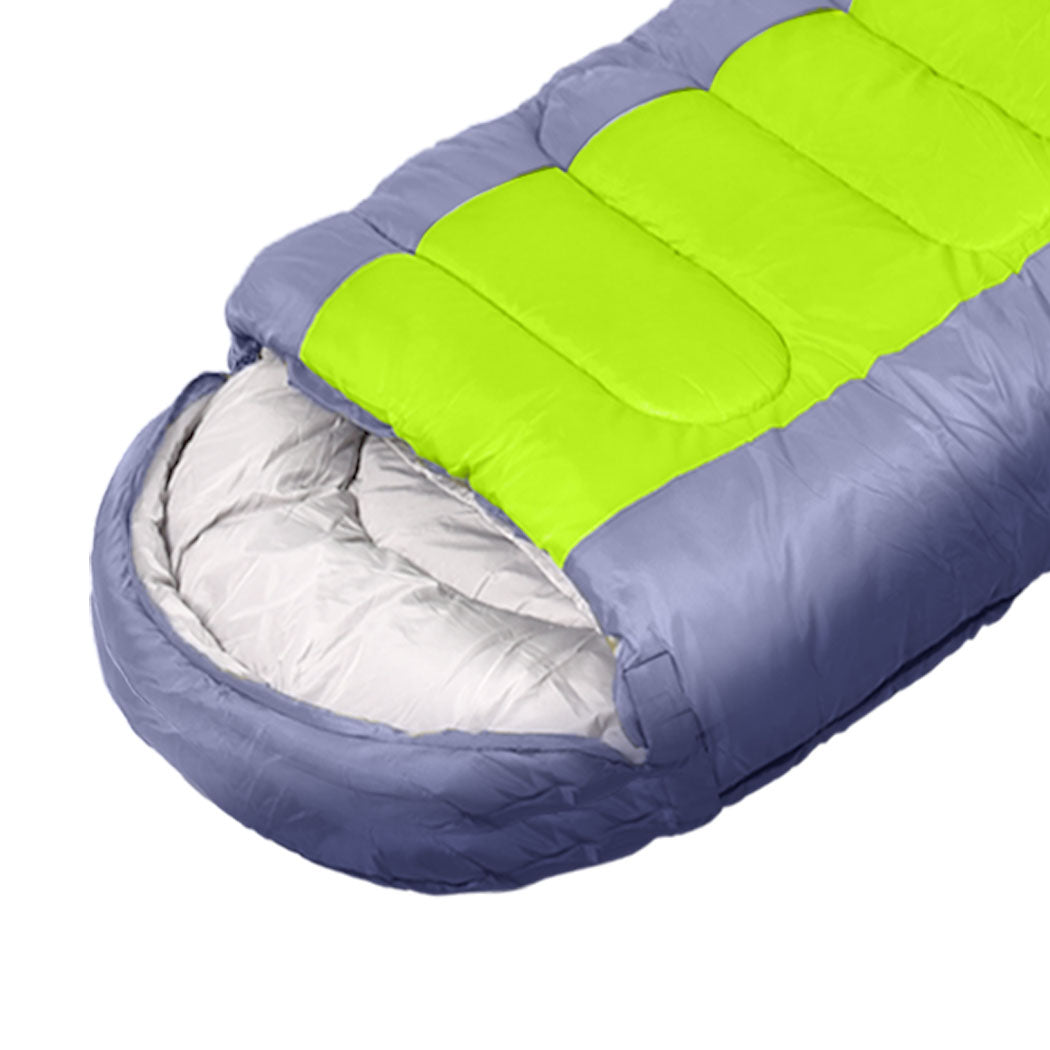 Mountview Sleeping Bag Outdoor Camping Grey-2065254371851112453