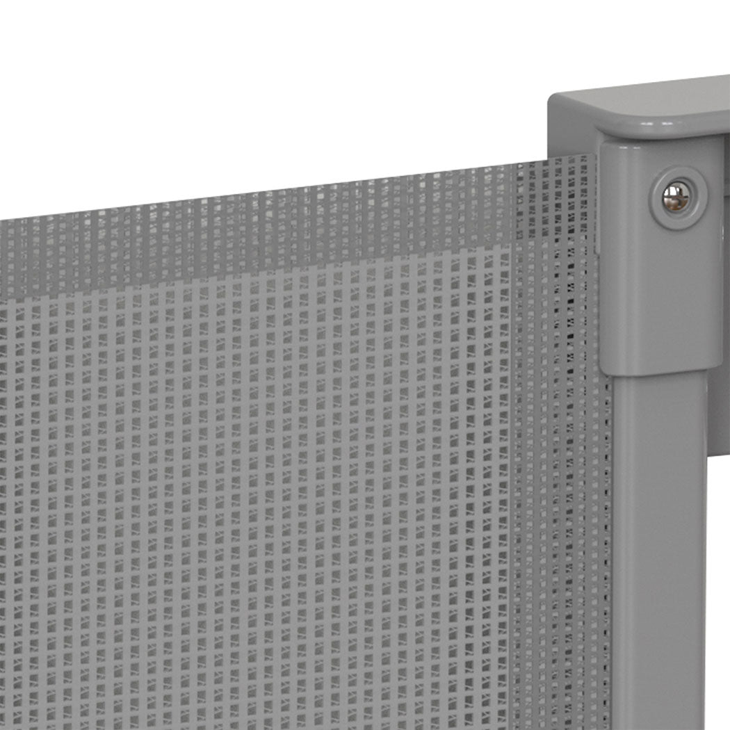 BoPeep Retractable Baby Safety Gates 150cm Grey 150 cm-2029387267486912517