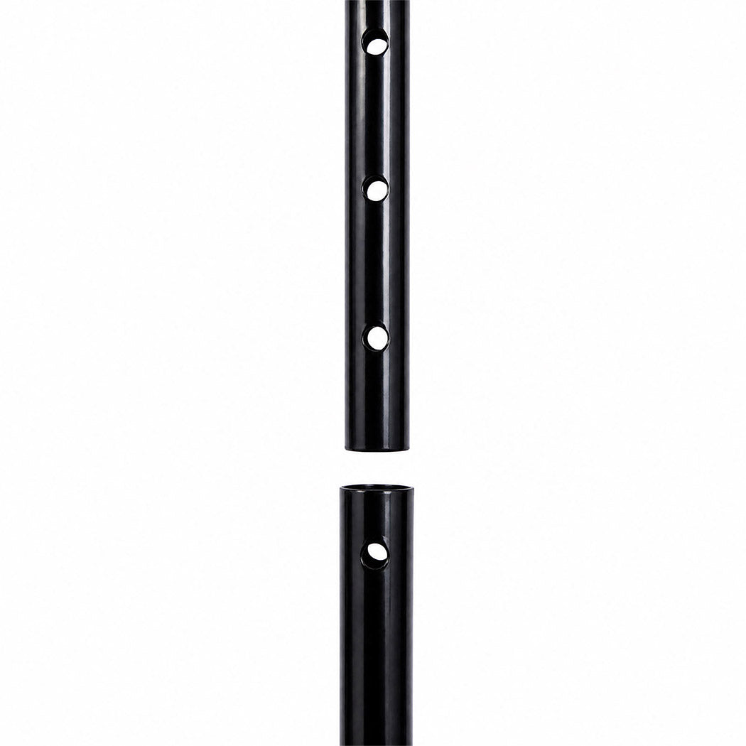 Lambu Lawn Aerator 15-Spike Manual Garden Scarifier Tool Carbon Steel Black-2100035033665507333