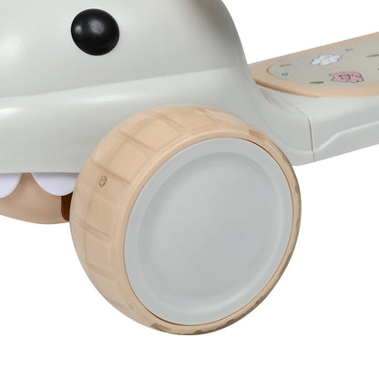 BoPeep Foldable Kids Scooter Flip-able Seat Beige-2065254404998696965