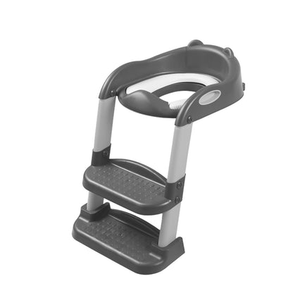 BoPeep Kids Toilet Ladder Grey-2006733052058931200
