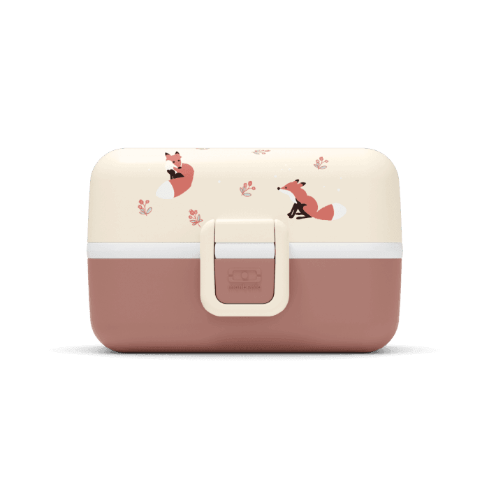Monbento Tresor Graphic Kids's Bento Box- Cinnamon Fox Cinnamon Fox-2006733344750047236
