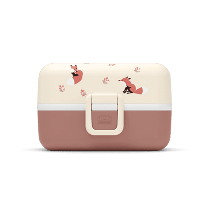 Monbento Tresor Graphic Kids's Bento Box- Cinnamon Fox Cinnamon Fox-2006733344750047236