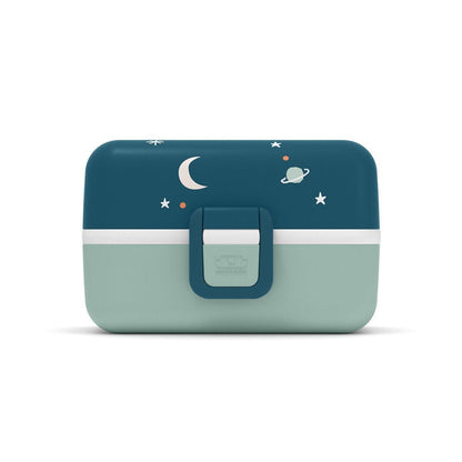 Monbento Tresor Graphic Kids's Bento Box- Cosmic Blue Cosmic Blue-2006733344448057347
