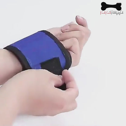 Portable Magnetic Wristband Tool Bag Belt Screws Nails Drill Bit Bracelet 5Grids