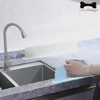 Silicone Faucet Mat Protector Kitchen Sink Splash Guard Absorbent Mat