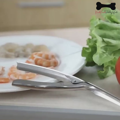 Stainless Steel Prawn Peeler Kitchen Tool Creative Peel Shrimp Deveiner Device