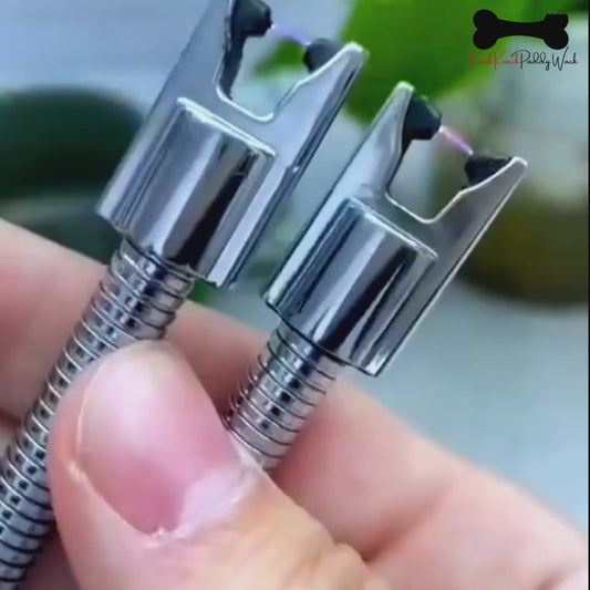 Electric USB Flameless Lighter BBQ Windproof Rotate 360 Candle Rechargeable Tool